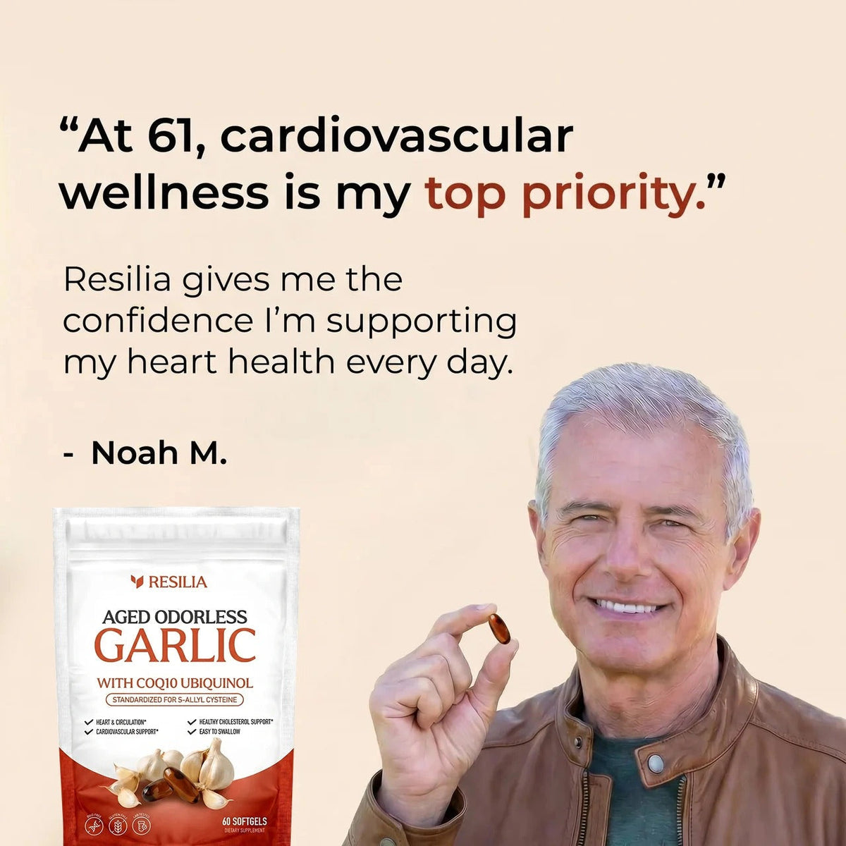 Resilia® Aged Odorless Garlic